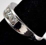 CZ Gemstone Ring in Sterling Silver