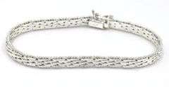 Vintage 925 sterling silver group lot of 3 bracelets