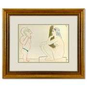 La Comedie Humaine 29.1.54-III by Picasso