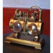Steam Engine Table Clock