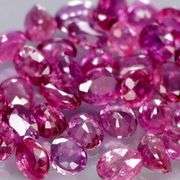 Collectors 4.87ct violet red Ruby set -Untreated!!!