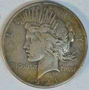 Nice original 1921 Peace Silver Dollar. Key date