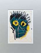 Colorful Jean-Michel Basquiat From 'Symbols and Signs'