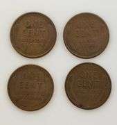 8 Coin Semi Key & Key date Lincoln Cent Lot, Cleaned " See Description"