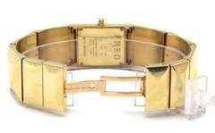 Fred CUT mother of pearl diamond dial watch