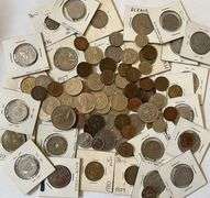 Mixed Group of 96 Foreign Coins