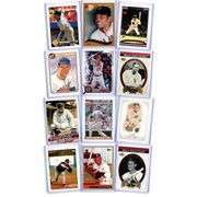 Collection of 12 Licensed Baseball Legends Card