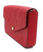 Louis Vuitton Felicie Pouchette Scarlet Monogram Repreinte Bag