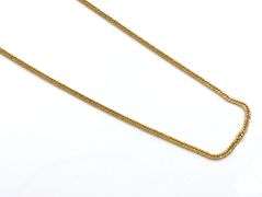 18kt Yellow gold Curb link chain necklace