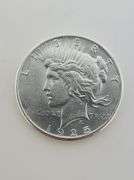 1925 Silver Peace Dollar, UNC