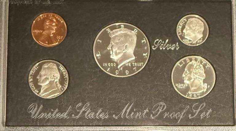 1997 Premier Silver US Proof Set.