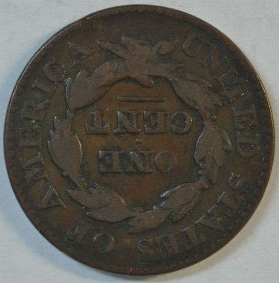 Attractive 1827 Coronet Large Cent in Choice Fine+
