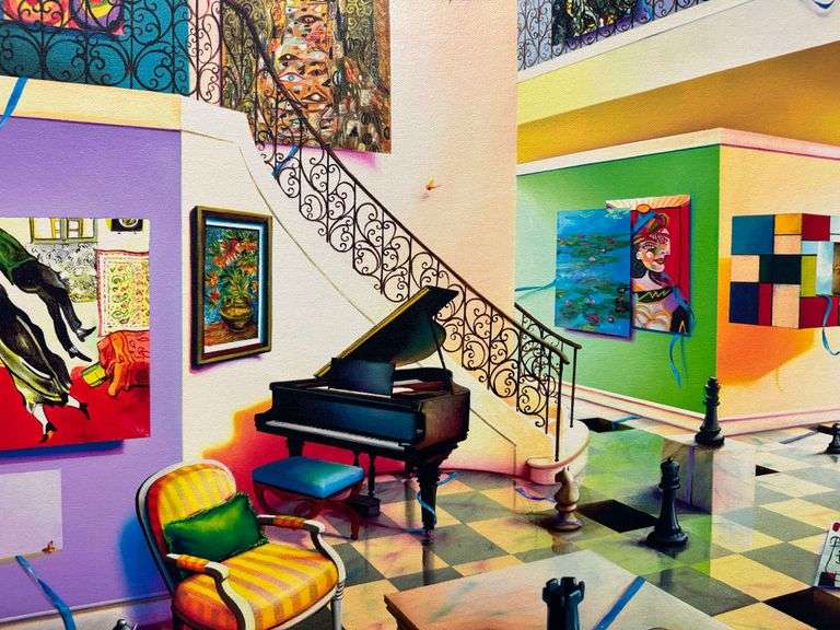Collectible art by Creative Genius Orlando Rafael Quevedo