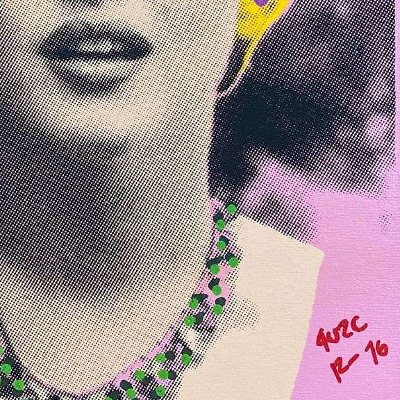 Young Marilyn in the Park by Funes