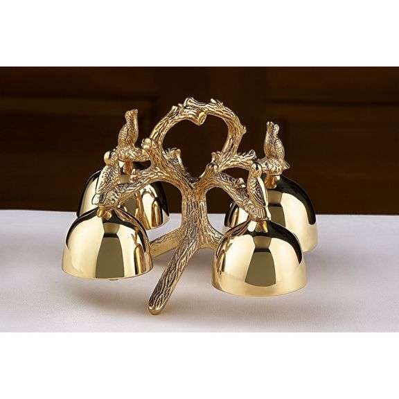 Messenger of God 4 Brass Spiritual Bells