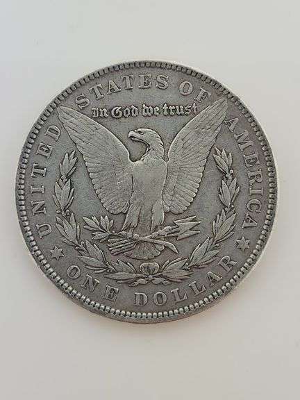 1902 Morgan Silver Dollar, Circulated "Cleaned"