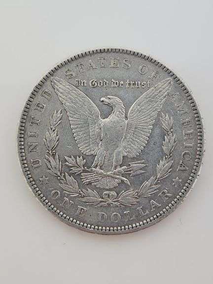 1904 Morgan Silver Dollar, Circulated "Cleaned"