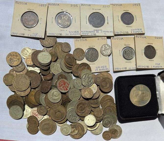 200+Russia Coin Lot