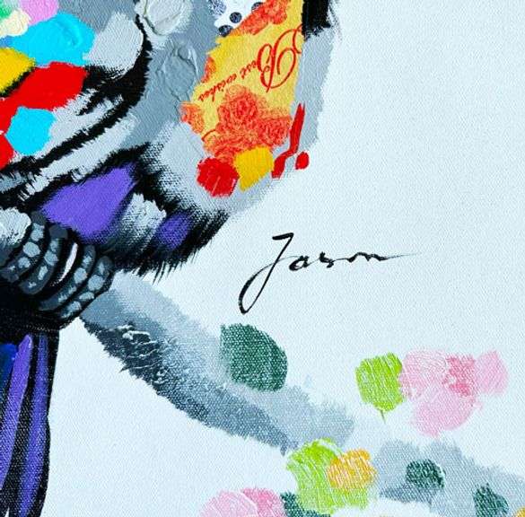 UNIQUE AND BEAUTIFUL PAINTING ON CANVAS