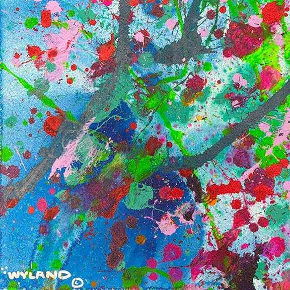 Untitled Abstract by Wyland