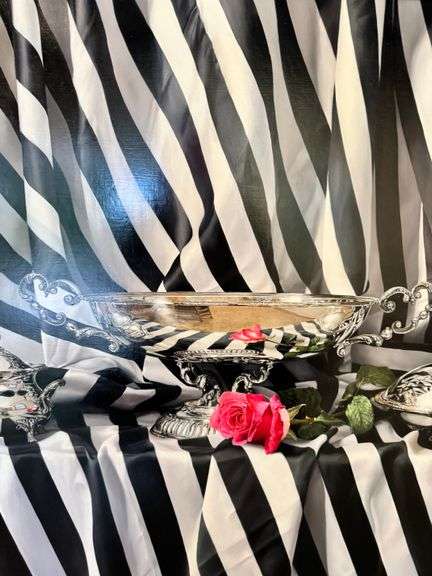 Gorgeous Trompe L'oeil Striped Still Life