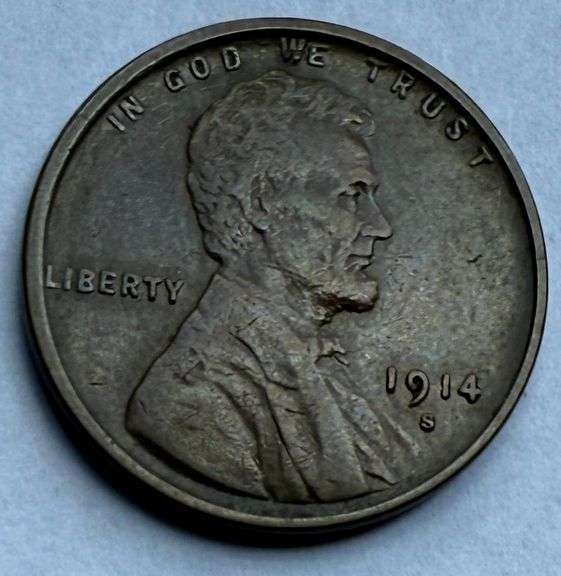 Sharp 1914 S Lincoln Cent