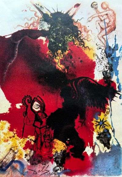Vintage Salvador Dali Circa 1970