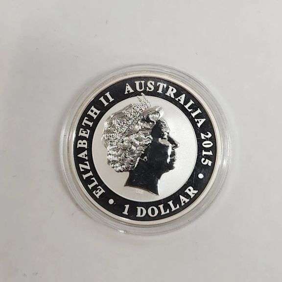 2015 Australia Kookaburra Silver 1 Oz.
