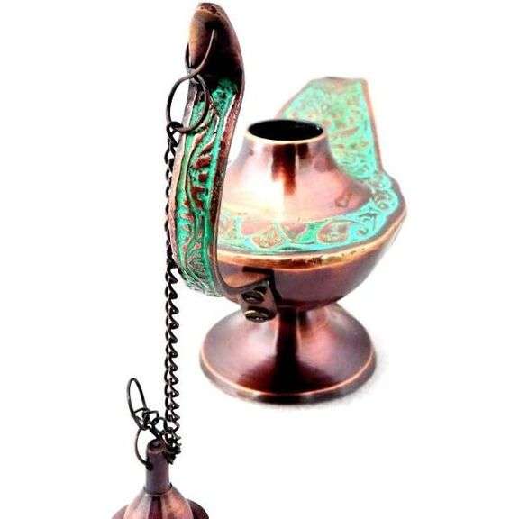 Brass Aladdin Oil Lamp