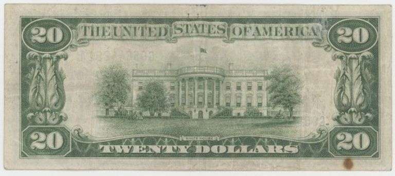 Scarce 1928 Series $20 Federal Reserve Note (7)