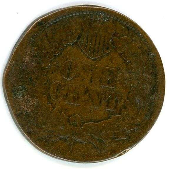 1867 Indian Head Cent