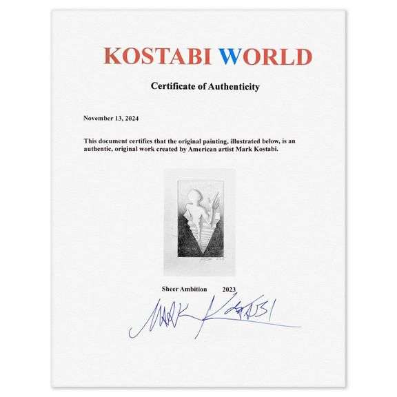 Sheer Ambition by Kostabi