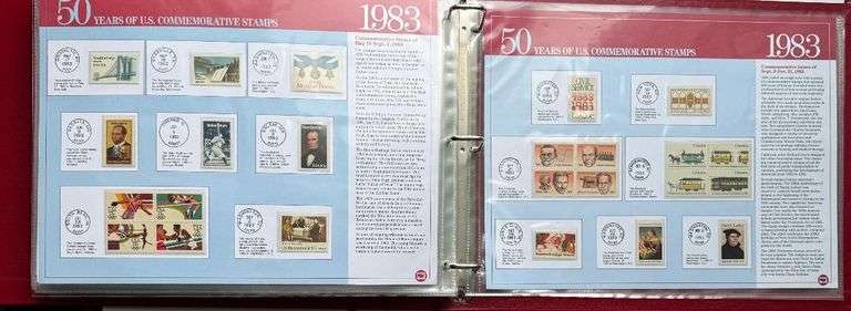 50 Years of US Comm Stamps 1950-1993