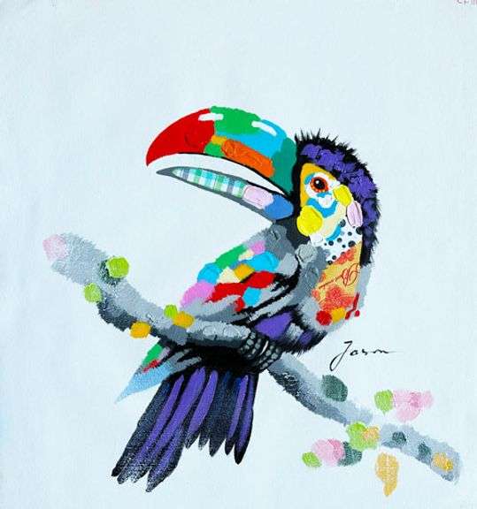 UNIQUE AND BEAUTIFUL PAINTING ON CANVAS