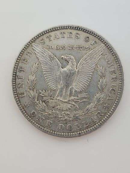 1904 O Morgan Silver Dollar, Circulated "Cleaned"