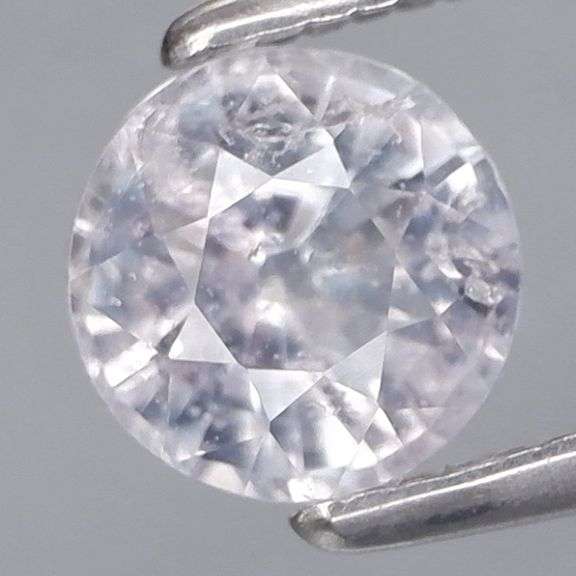 Untreated! 1.02ct Diamond white Sapphire solitaire!