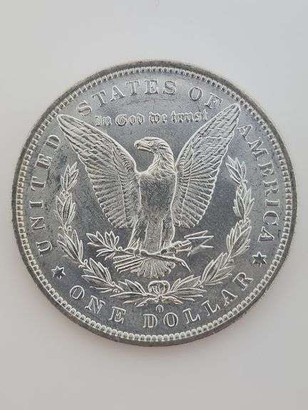 1883 O Morgan Silver Dollar, Flashy