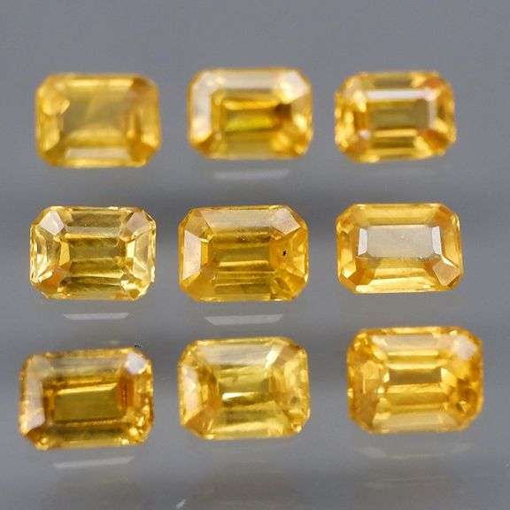 This 2.18ct set of Ceylon Sapphires is simply radiant!