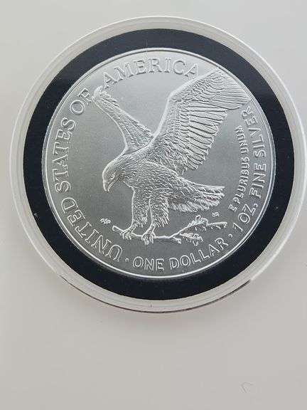 2025 American Silver Eagle In Capsule