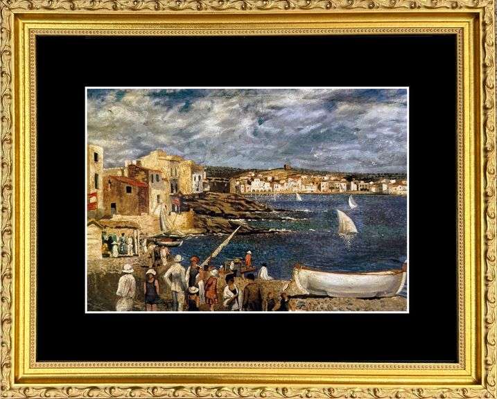 Collectible Salvador Dali, Laner Beach in Cadaques