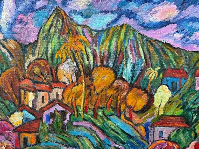 Iconic creative masterpiece by Manor Shadian (1931- ) Manor Shadian A Place in the Valley