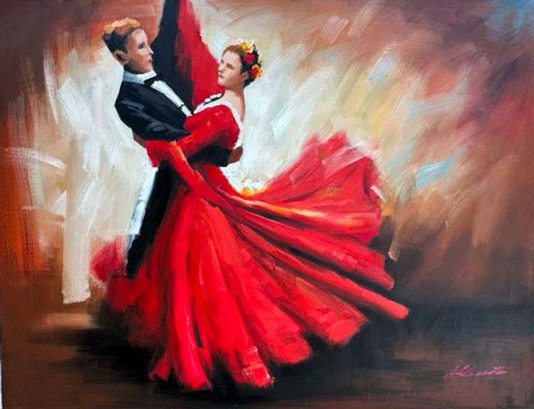 UNIQUE BEAUTIFUL PAINTING ON CANVAS