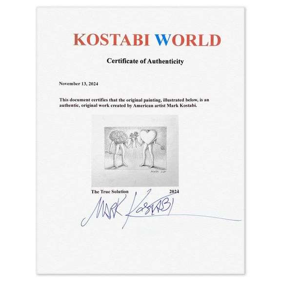 The True Solution by Kostabi