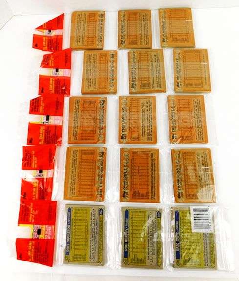 5 Unopened Packs 1987 Topps Baseball Cards