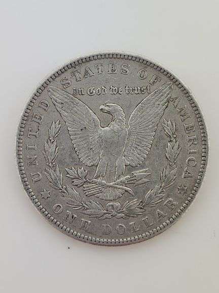 1904 Morgan Silver Dollar, Circulated "Cleaned"