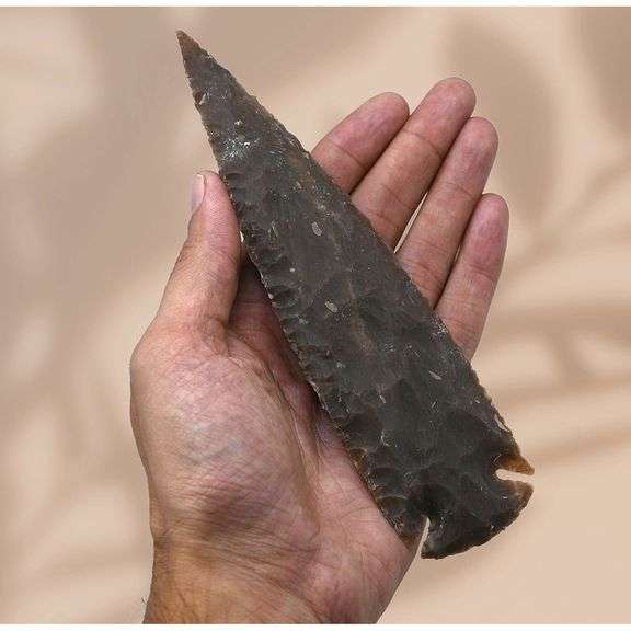 Handcrafted Arrowheads Made of Jasper Crystal