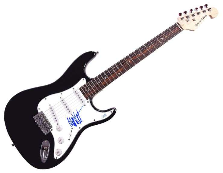 Matt Walst Three Days Grace Autographed Signed Guitar ACOA