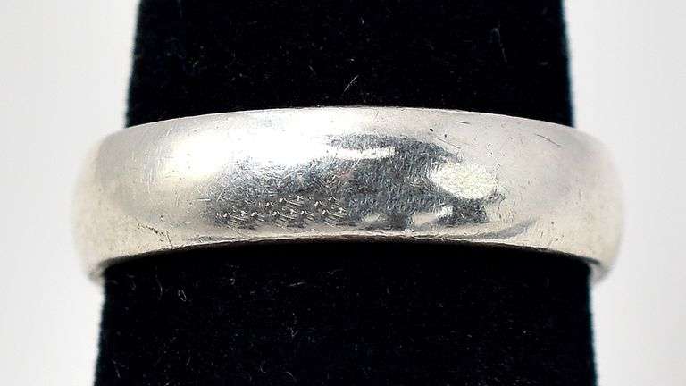 Plain Band Ring in Sterling Silver