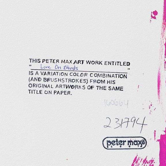 Love by Peter Max