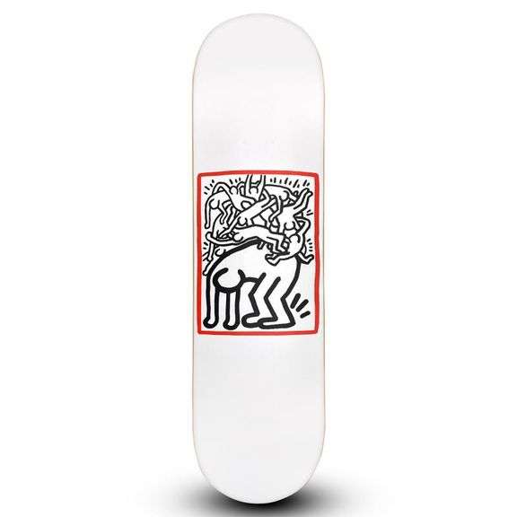Fight AIDS by Keith Haring (1958-1990)
